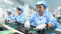 China's economic growth picks up as AI boom boosts exports — BBC Business, Washington DC Technology news