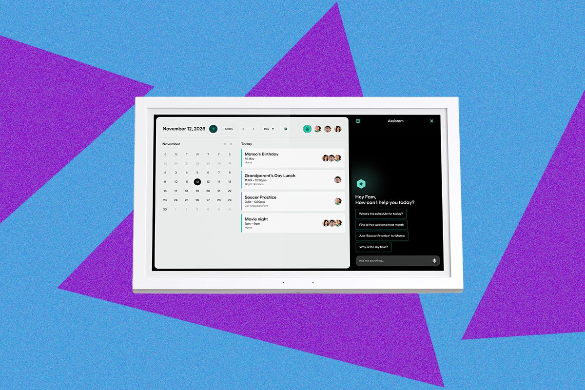 Greenlight Family Hub (2026): Finally, a Digital Wall Calendar With a Voice Assistant — Wired, Washington DC Technology news